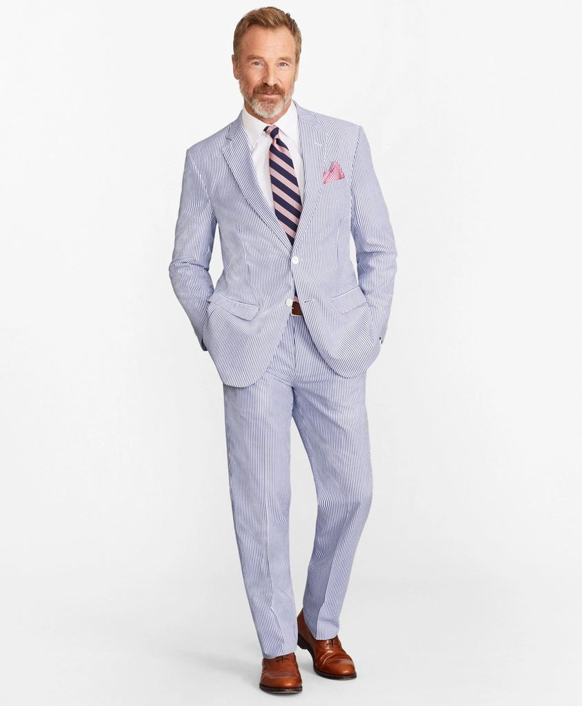 Madison Stripe Seersucker Suit